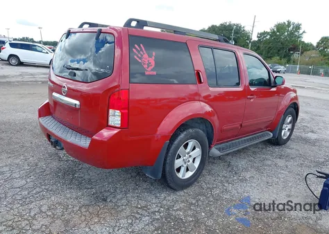 2012 Nissan Pathfinder Sv z USA, uszkodzony, nr VIN 5N1AR1NB1CC608845
